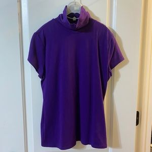 Lauren Ralph Lauren Turtleneck Shortsleeve Top